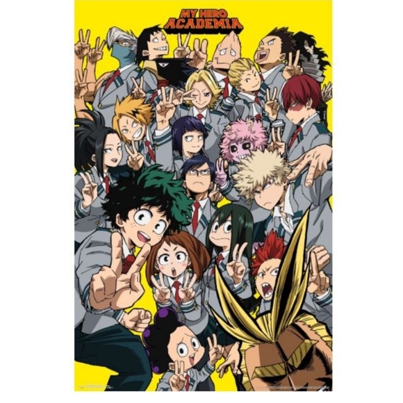 My Hero Academia Poster, 22.375"x 34" - Picture 1 of 3
